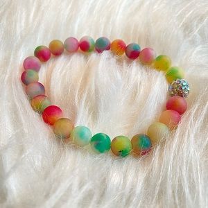 Quartzite Beaded Bracelet